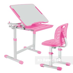 Растущий стол и стул Piccolino III Pink в Омске - предосмотр