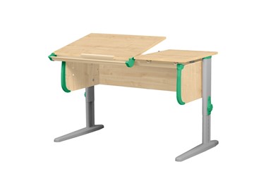 Растущий стол 1/75-40 (СУТ.25) Бежевый/Серый/Зеленый в Омске