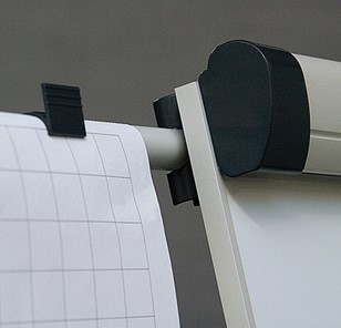 Доска-флипчарт магнитно-маркерная 2х3, TF02/2011, 70x100 см, передвижная, держатели для бумаги в Омске - предосмотр 4