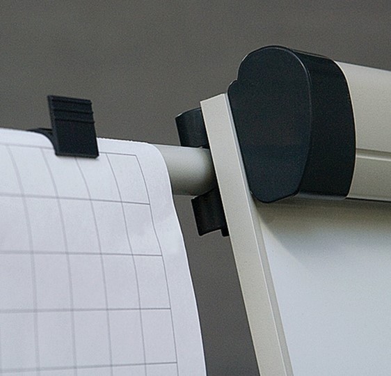 Доска-флипчарт магнитно-маркерная 2х3, TF02/2011, 70x100 см, передвижная, держатели для бумаги в Омске - изображение 4