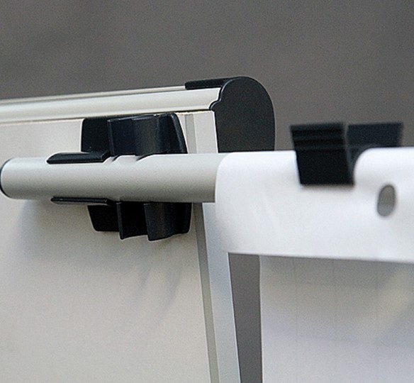 Доска-флипчарт магнитно-маркерная 2х3, TF02/2011, 70x100 см, передвижная, держатели для бумаги в Омске - изображение 5