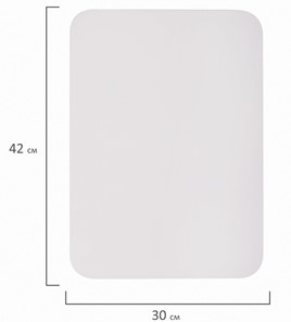 Доска магнитно-маркерная на холодильник BRAUBERG, 42х30 см с маркером, магнитом и салфеткой в Омске - предосмотр 10
