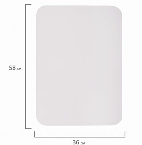 Магнитная доска для рисования BRAUBERG, 58х36 см с маркером, магнитом и салфеткой в Омске - предосмотр 8