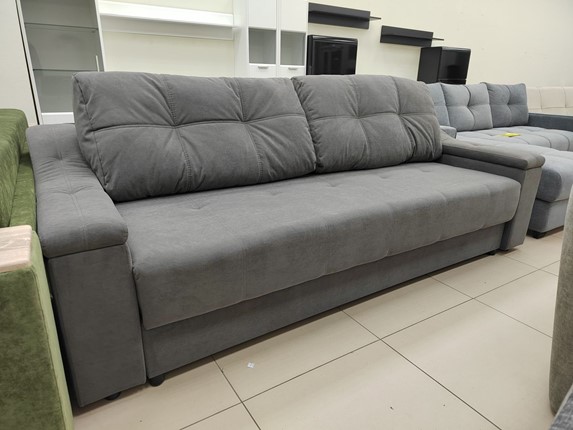Прямой диван Мальта 3 Тик-так БД Модус 22 склад в Омске - изображение