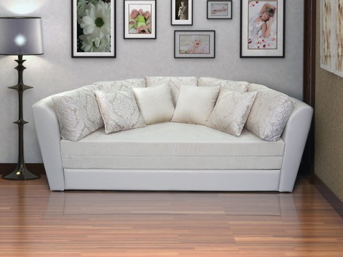 Круглый диван-кровать Смайл в Омске - изображение