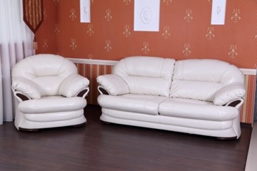 Прямой диван Квин 6 БД и 1 кресло в Омске
