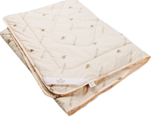 Стеганое одеяло ВЕРБЛЮД в упаковке ПВХ, тик в Омске - изображение