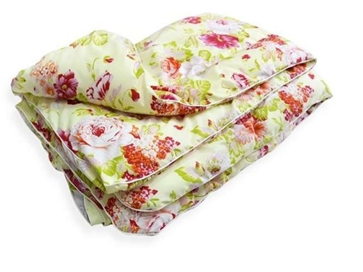Стеганое одеяло ЭКОНОМ в вакуумной упаковке, полиэстер в Омске - изображение